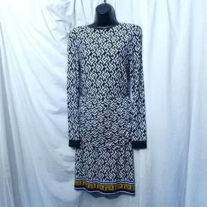 Wlow Rydel Joseph Ribkoff | Dresses | Joseph Ribkoff Geometric Print Dress Wlow ...